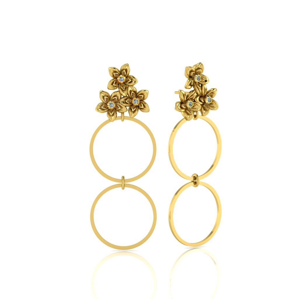 Flora Links Earrings