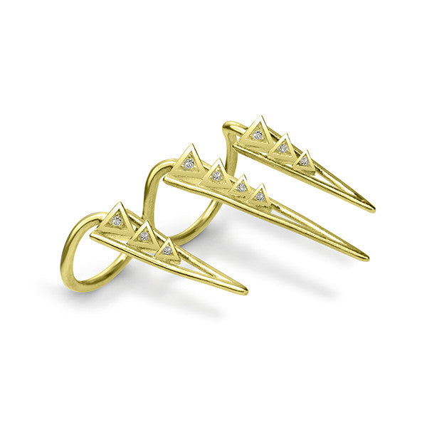 Marching Pyramids Ring