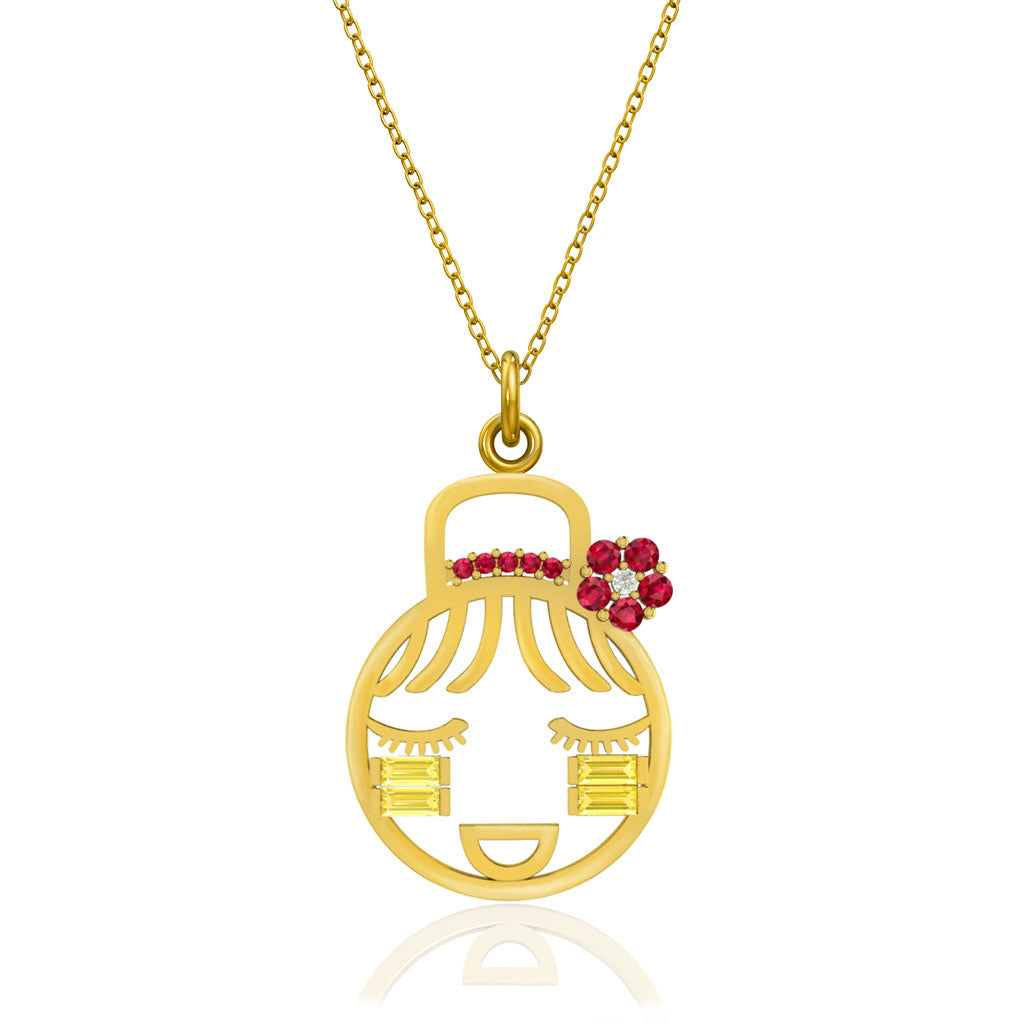 Thanaka Girl Necklace