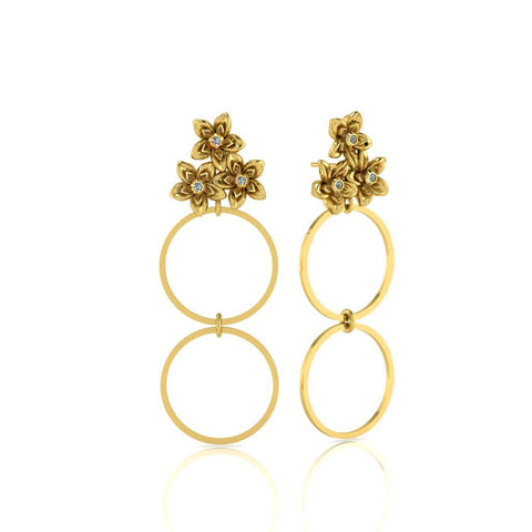 Flora Links Earrings