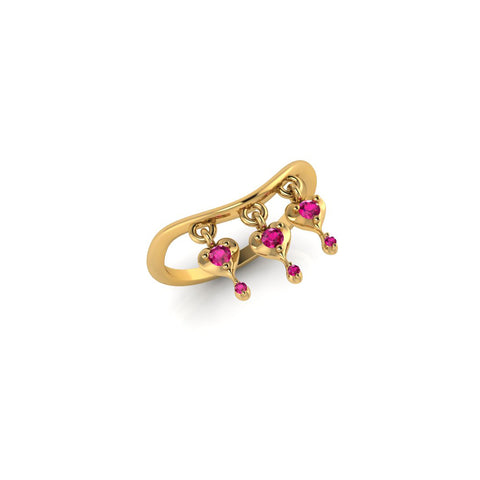 Bleeding Hearts Ring