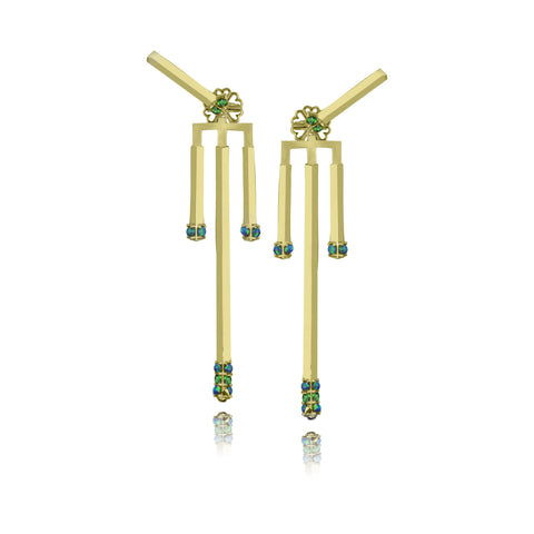 Tri Bar Ear-Jackets