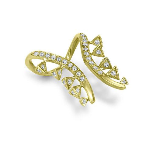 Dancing Pyramids Ring